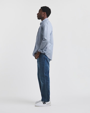 Union Straight Fit Stretch Jeans Mid Wash