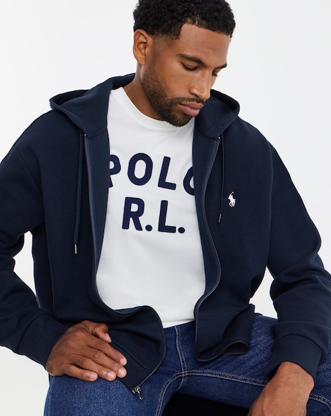 Polo Ralph Lauren Classic Zip Through Hoodie - Blue