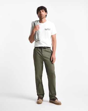 Barbour Birdsall Short Sleeve Graphic Tailored T-Shirt - White