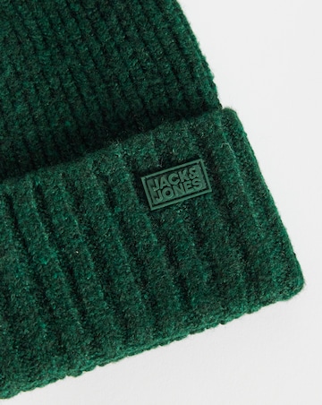 Jack& Jones Rush Beanie Hat - Green