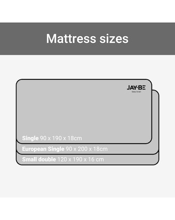 Jay-Be Simply Kids Anti-Allergy Bunk Mattress - European Single