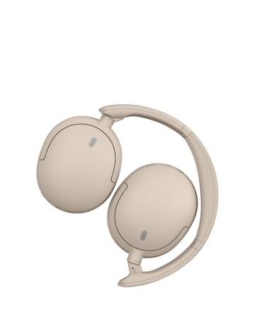 Sony WH-CH730N Wireless Noise Cancelling Over-Ear Headphones - Beige