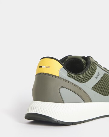 BOSS Titanium Runner Trainers -Green