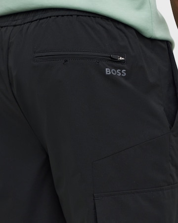 BOSS Classic Jersey Cargo Short - Black