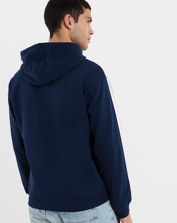 adidas 3 Stripes Full Zip Fleece Hoodie