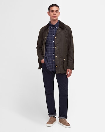 Barbour Ashby Wax Jacket - Olive