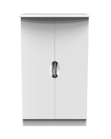 Haydn Ready Assembled 2 Door Midi Wardrobe - Kids