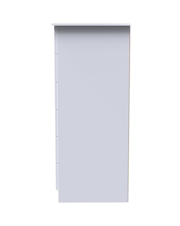 Haydn Ready Assembled 1 Door 5 Drawer Kids Wardrobe - Kids