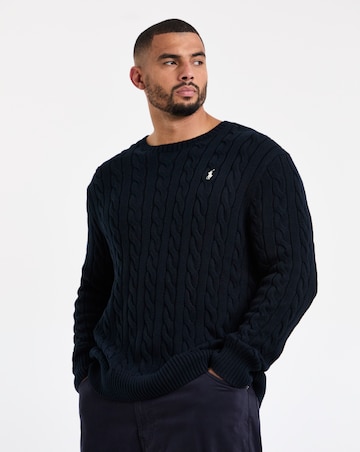 Polo Ralph Lauren Cable Knit Jumper - Navy