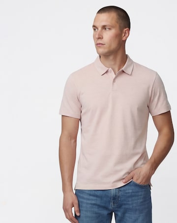 Marl Jersey Polo Shirt Long