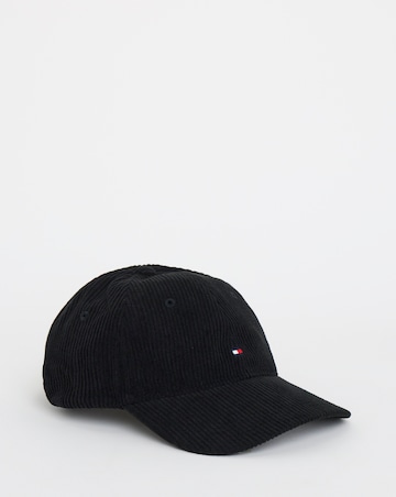 Tommy Hilfiger Flag Cord Cap - Black