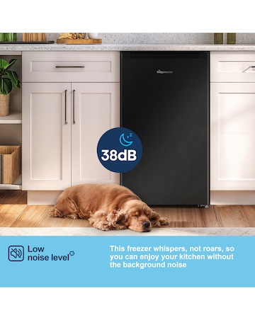 Fridgemaster MUL4892EB Under Counter Fridge - Black E Rated