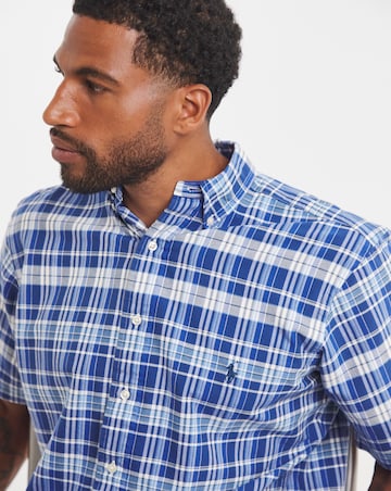 Polo Ralph Lauren Short Sleeve Check Shirt - Blue Multi