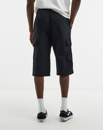 Linen 3/4 Length Cargo Short
