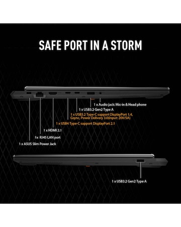 ASUS TUF Gaming Laptop - 16in NVIDIA GeForce RTX 5060 AMD Ryzen 9 1TB SSD
