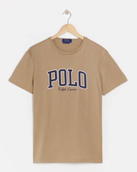 Polo Ralph Lauren Short Sleeve Logo T-Shirt - Tan
