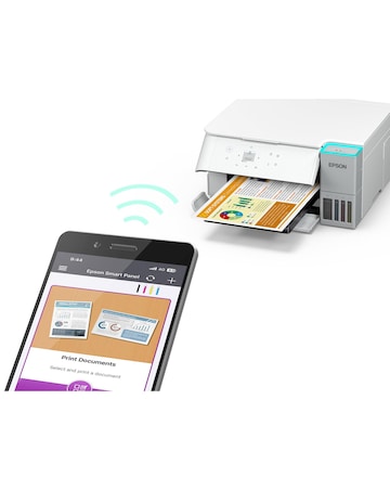 Epson EcoTank ET-2956 A4 Multifunction Wi-Fi Ink Printer - White