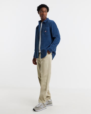 Tommy Jeans Relax Fit Corduroy Shirt - Navy