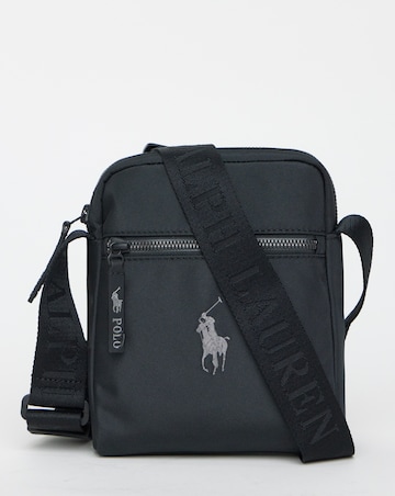 Polo Ralph Lauren Nylon Cross Body Bag - Black