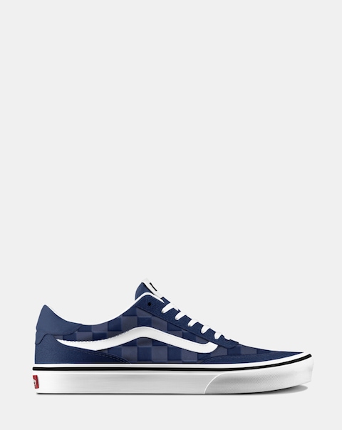 VANS Brooklyn Leather & Suede Trainers