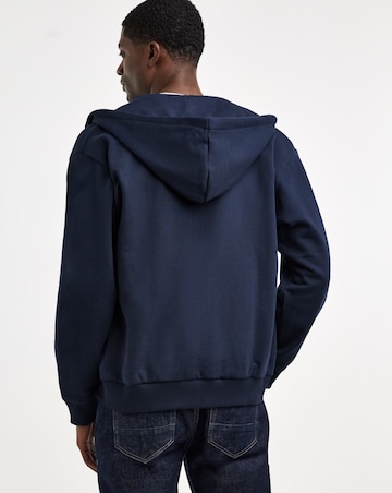 Lacoste Classic Zip Through Hoodie - Navy