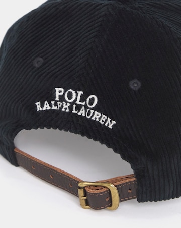 Polo Ralph Lauren Corduroy Cap - Black