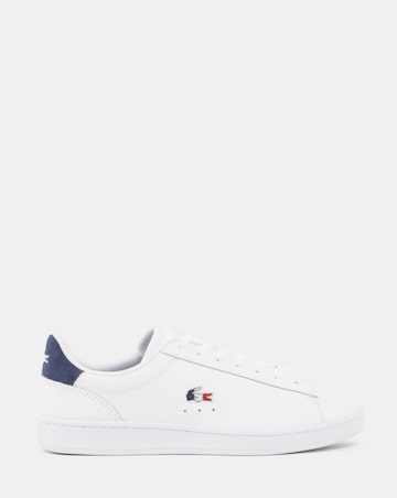 Lacoste Carnaby Set Trainers - White/Navy/Red