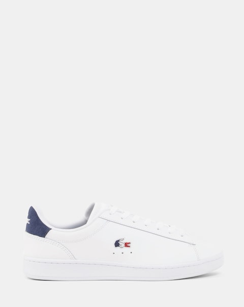 Lacoste Carnaby Set Trainers - White/Navy/Red