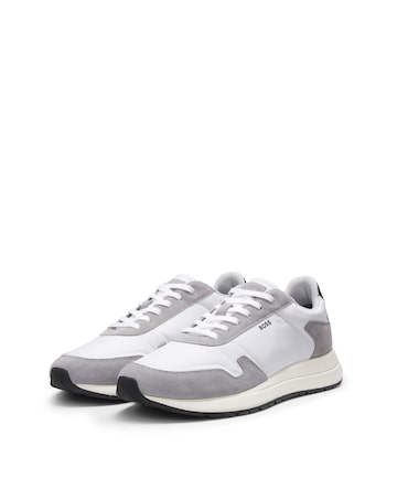 BOSS Vinston Runner Trainers - White