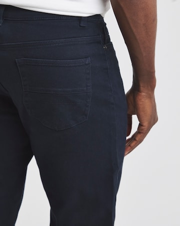 Union Navy Slim Fit Gabardine Jeans