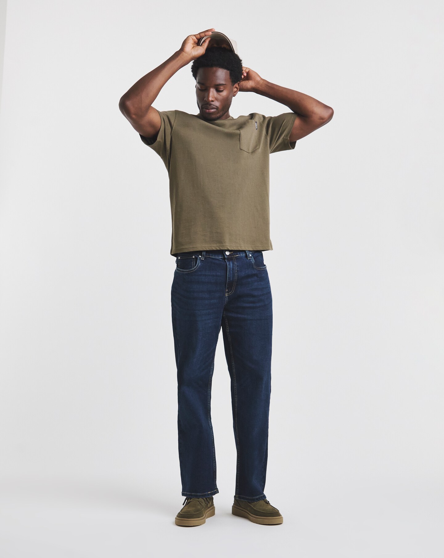 Union Loose Fit Stretch Jeans Darkwash