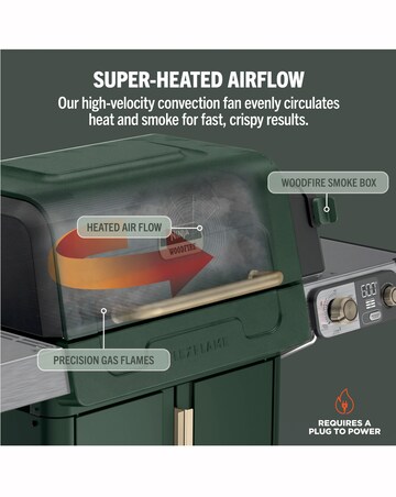 Ninja FlexFlame Outdoor Cooking System PG301UK Green