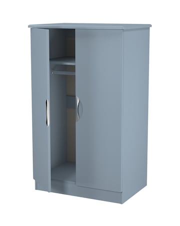Haydn Ready Assembled 2 Door Midi Wardrobe - Kids