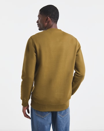 Pure Cotton Crew Neck Sweatshirt Long
