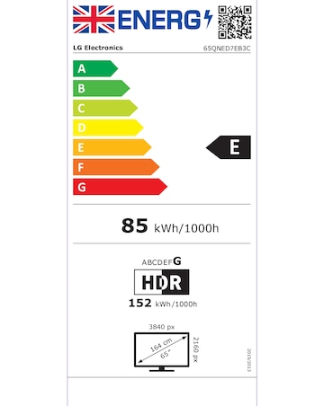 LG 65QNED7EB3C 65in QNED evo AI 4K Smart TV