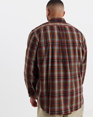 Polo Ralph Lauren Long Sleeve Navy Check Performance Shirt
