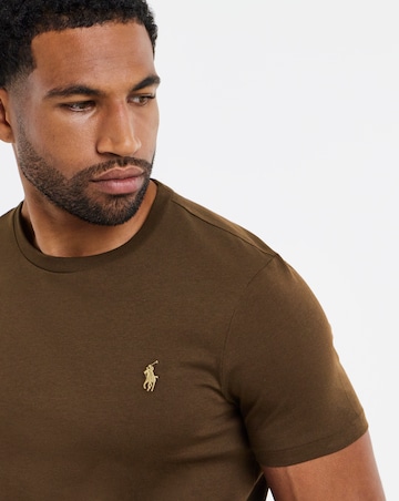 Polo Ralph Lauren Classic Short Sleeve T-Shirt - Brown