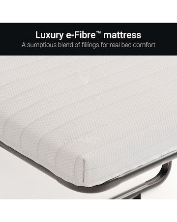 Jay-Be Cosy Chenille Footstool Bed with Comfort Mattress