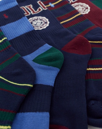 Polo Ralph Lauren 6 Pack Stripe Socks - Multi