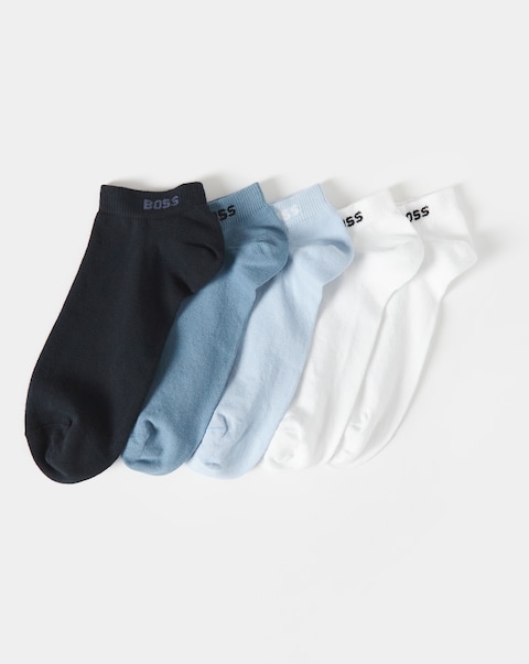 BOSS 5 Pack Trainer Socks - Multi