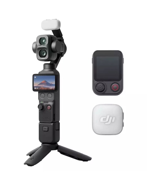 DJI Osmo Pocket 4P Handheld Gimbal Camera (Vlog Combo)