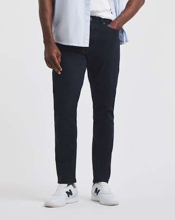 Union Navy Slim Fit Gabardine Jeans