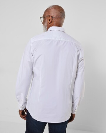 Joe Browns Delightful Double Collar Smart Shirt - White