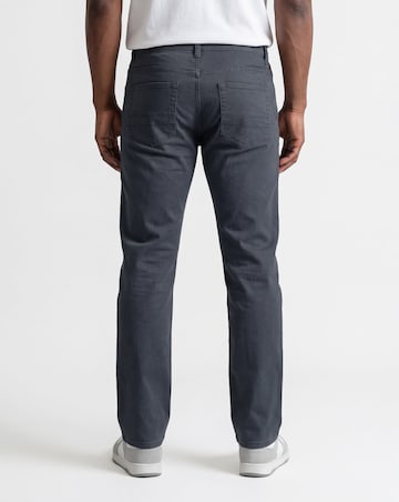 Union Blue Loose Fit Stretch Gabardine Jean