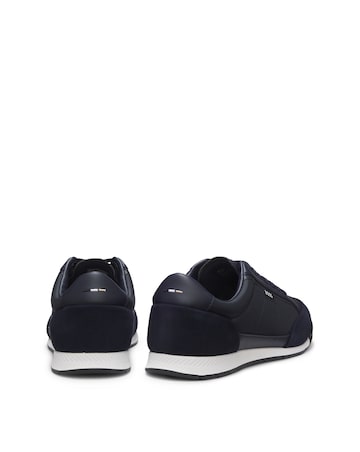 BOSS Nitan Low Top Trainers - Navy