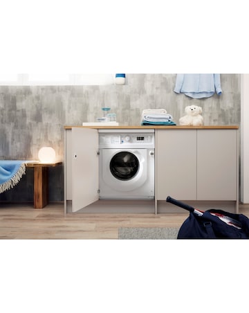 Indesit BIWMIL71252UKN Integrated 7kg Washing Machine + Installation