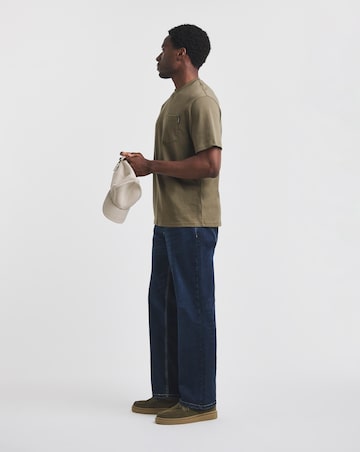 Loose Fit Stretch Jeans Darkwash