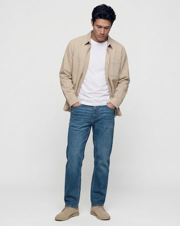 Union Loose Fit Stretch Jeans Mid Wash