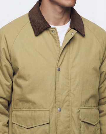 Cord Collar Wadded Jacket