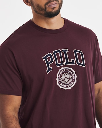 Polo Ralph Lauren Short Sleeve Crest T-Shirt - Wine